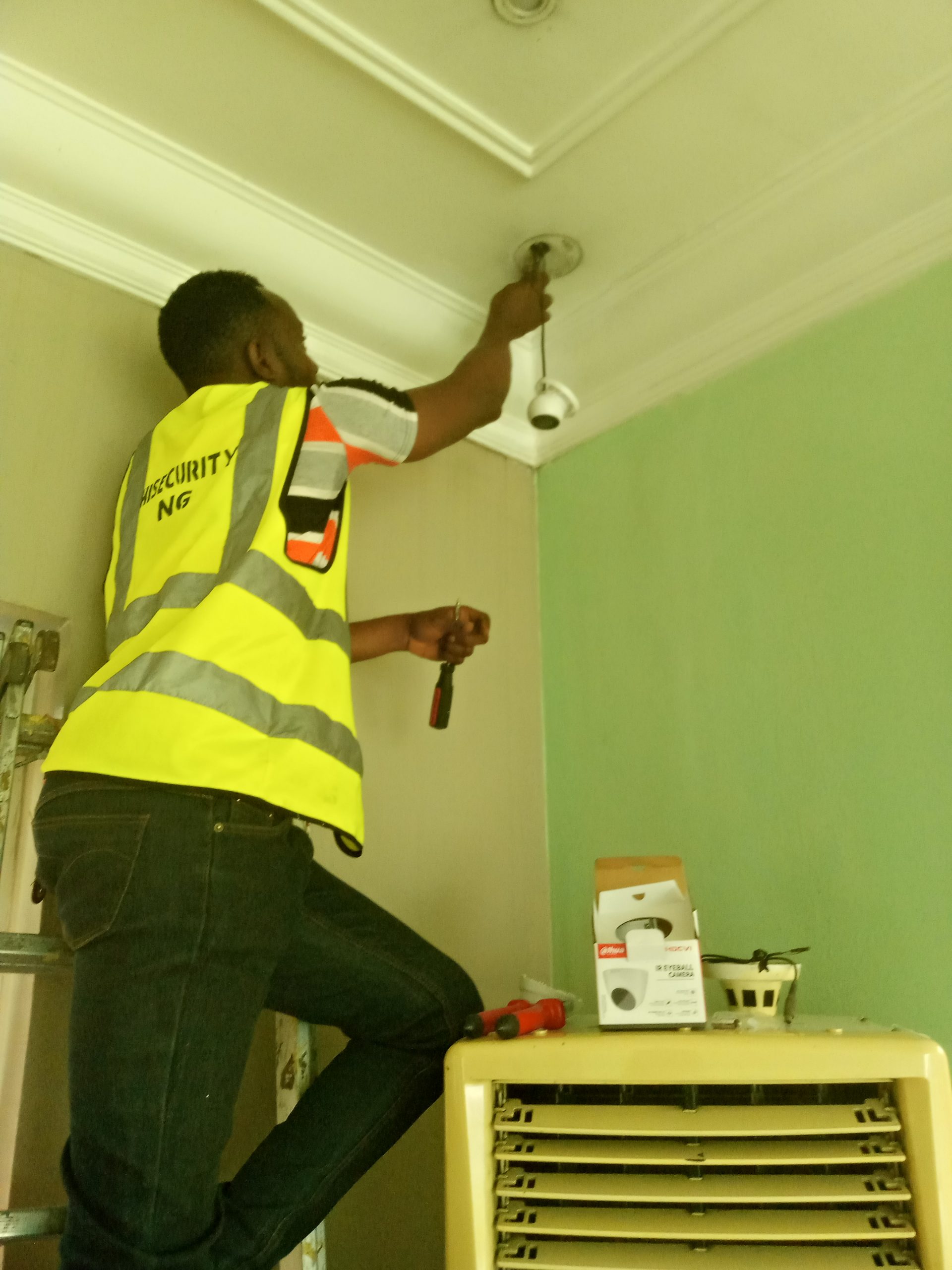 CCTV Installation Training - Hisecurity Nigeria
