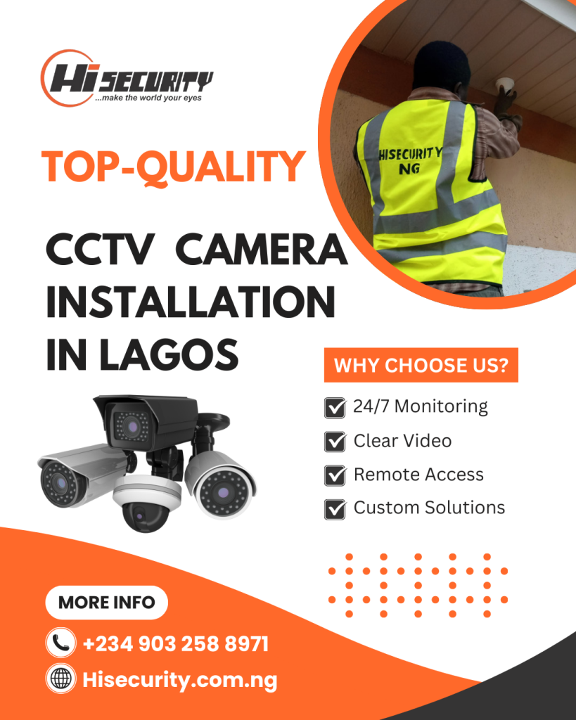 CCTV Installation Services in Lagos